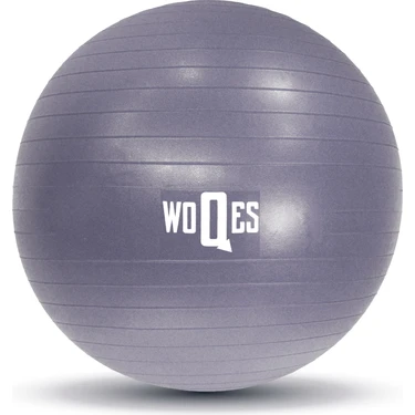 WOQES 65cm Pilates Topu Yüksek Kalite PVC Şişirme Pompası