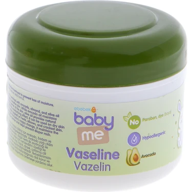 Baby Me 100 ml Renkli Vazelin Paraben İçermez, Bebeğinizin Hassas Cildine Doğal