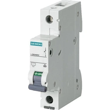 Siemens 1 x 25 Amper C Tipi Monofaze Classic Otomatik Sigorta 6 Ka. 5SL6125 -
