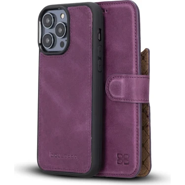 Bouletta Apple iPhone 14 Pro Max Uyumlu Deri Cüzdanlı Kılıf Fiyatı