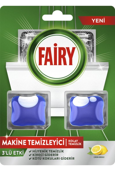 Fairy Bulaşık Makinesi Temizleyici Kolay Temizlik Tablet