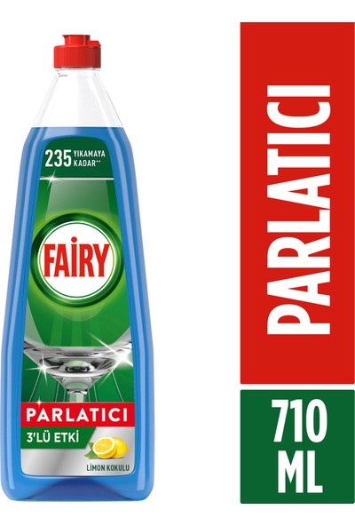 Fairy 3’lü Etki Bulaşık Makinesi Parlatıcısı 710 ml