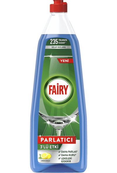 Fairy 3’lü Etki Bulaşık Makinesi Parlatıcısı 710 ml