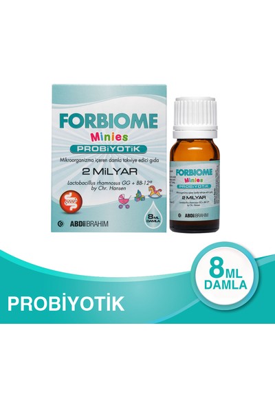 Forbiome Probiyotik Minies Damla 8 ML - Abdi İbrahim