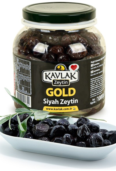 Kavlak Gold Gemlik Siyah Zeytin 1 kg