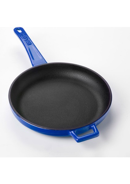 Döküm Kızartma Tavası, Metal Saplı. ÇAP(Ø)24CM. - Turuncu modelleri