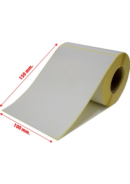 Termal Etiket 150X100 Barkod Etiketi