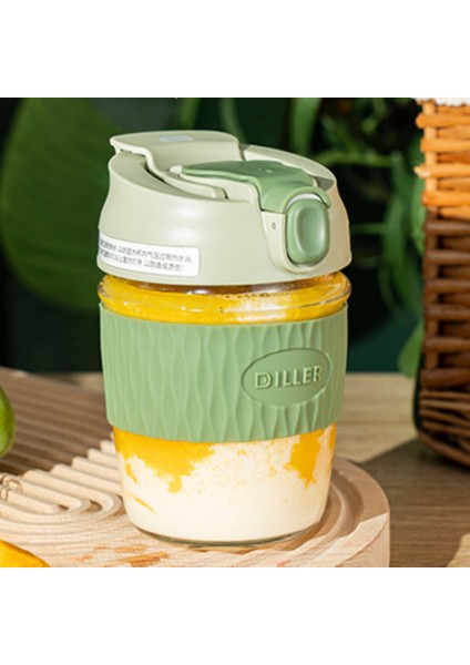 Gıda Sınıfı Süt Çay Kahve Kupası, Bayanlar Taşınabilir Çay Kupası, Büyük Kapasiteli Saman Kupası (Yurt Dışından)