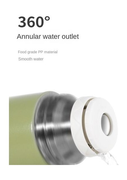 Yaratıcı Paslanmaz Çelik Termos Fincan, Fincan Kapaklı Termos Şişesi, Taşınabilir Araba Fincanı (Yurt Dışından) fırsatları