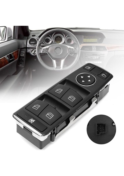 Mercedes Benz W242 Kasa B Cam Açma Düğmesi Anahtarı Katlanmaz Aynalı modelleri