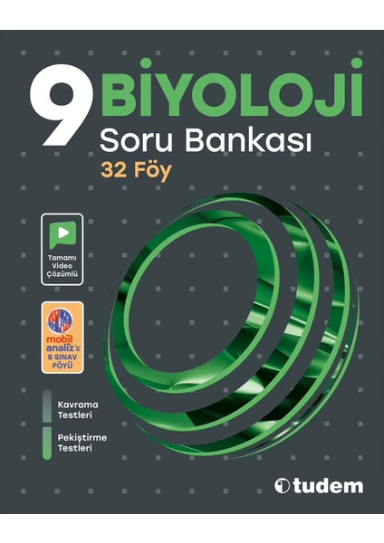 Tudem Yayınları 9. Sınıf Biyoloji Soru Bankası