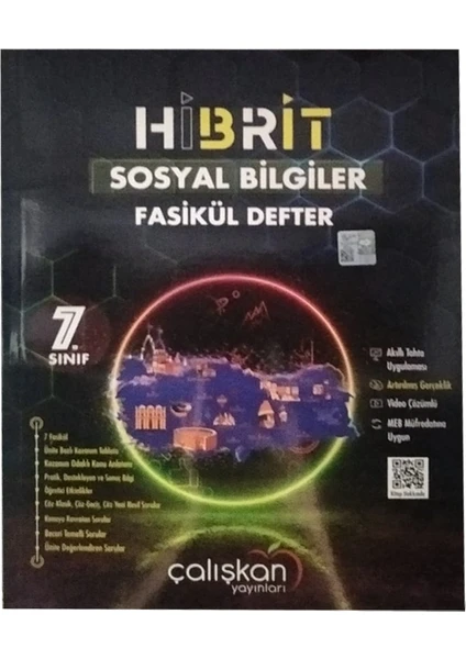 Çalışkan Yayınları 7. Sınıf Hibrit Sosyal Bilimler Fasikül Defter