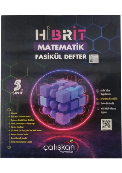 Çalışkan Yayınları 5. Sınıf Hibrit Matematik Fasikül Defter