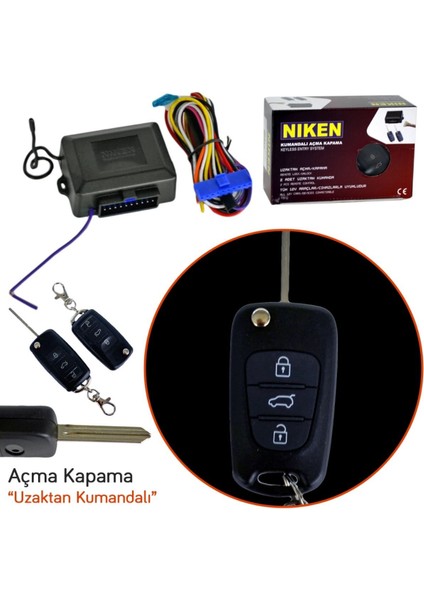 Açma Kapama Kumandalı Anahtarlı Model 01