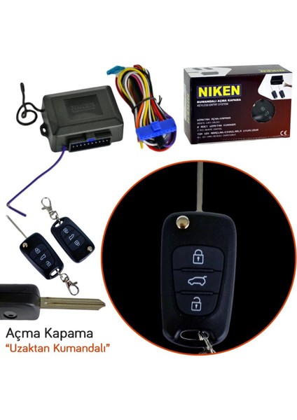 Açma Kapama Kumandalı Anahtarlı Model 03