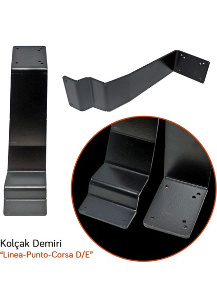 Araca Özel Kolçak Demiri Linea - Punto - Corsa D - Corsa E fiyatları