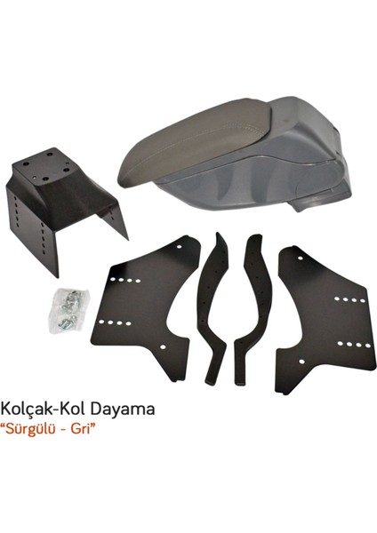 Kol Dayama Sürgülü Gri fiyatları