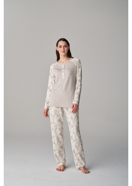 Boho Kadın Pijama Takımı