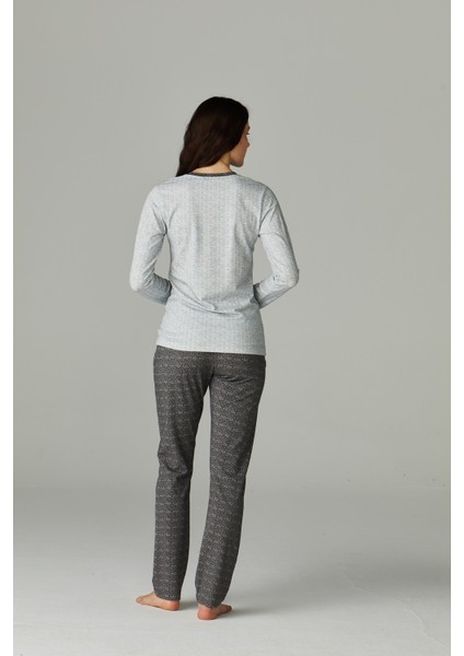 Arya Sabahlıklı Kadın Pijama Takımı