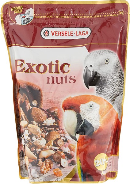 Exotic Nuts Papağanlar Için Kuruyemiş Karışımı 750 G