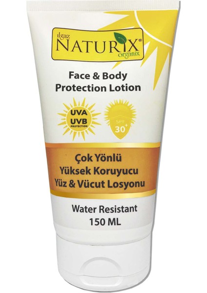 Spf 30+ Çok Yönlü Yüksek Koruyucu Yüz & Vücut Losyonu + Kakao & Havuç SPF15 Yoğun Bronzlaştırıcı Yağ