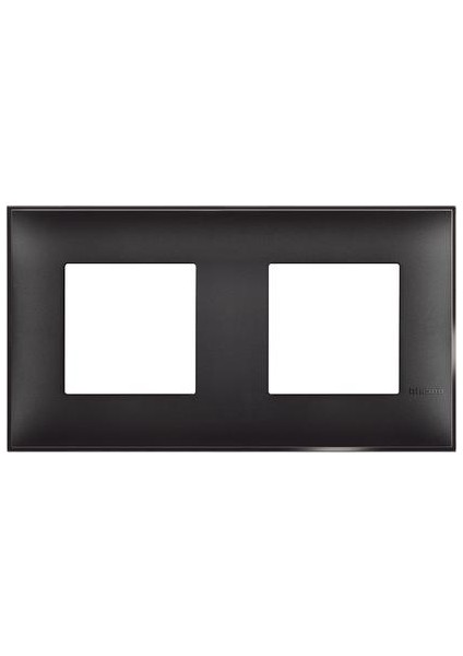 Legrand Btıcıno Classıa Çerçeve 2X2M Satine Siyah