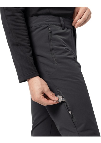 Jack Wolfskin Actıvate Thermıc Pants M Siyah Erkek Pantolon 1503602-6000