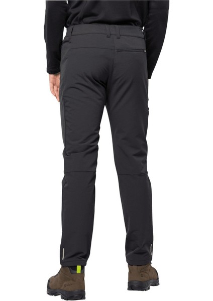 Jack Wolfskin Actıvate Thermıc Pants M Siyah Erkek Pantolon 1503602-6000