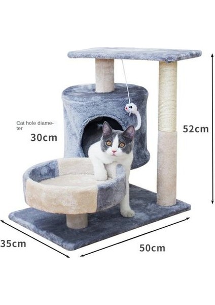 Kedi Tırmanma Çerçevesi, Kedi Kumu, Kedi Ağacı, Kedi Atlama Platformu, Kedi Çizme Tahtası, Kedi Çizme Sütunu (Yurt Dışından)