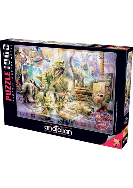 Puzzle - Dinazorlar Sahnede / 1000 Parça, #1067