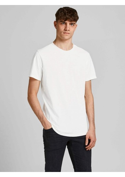 Erkek Beyaz Tişört ( Model Kodu : 12182498 )