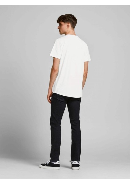 Jjebasher Tee O-Neck Ss Noos Beyaz Erkek T-Shirt 12182498-Cloud modelleri