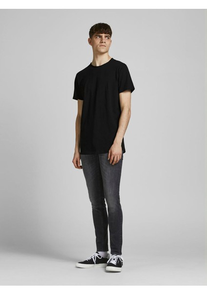 Jjebasher Tee O-Neck Ss Noos Siyah Erkek T-Shirt 12182498-Black modelleri