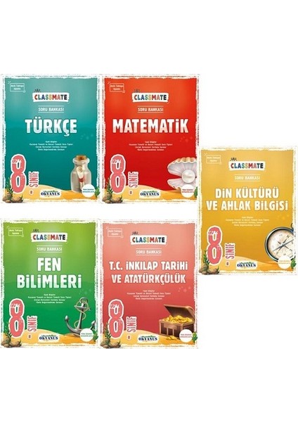 8. Sınıf Classmate Full Soru Bankası Seti