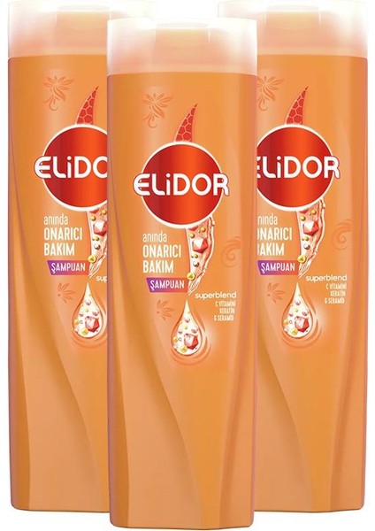 Anında Onarıcı Bakım Şampuan 650 ml x 3