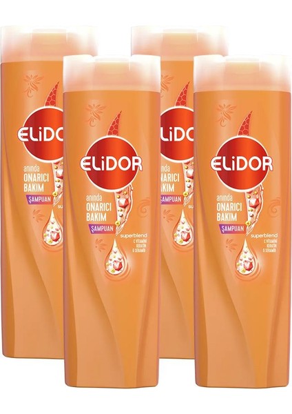 Anında Onarıcı Bakım Şampuan 650 ml x 4