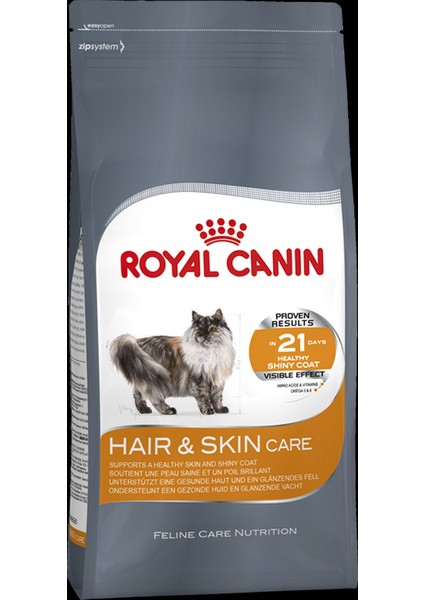 Hair Skin Hassas Tüylü Kediler Için Mama 4 kg