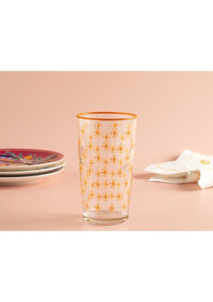 Cartello Cam Meşrubat Bardağı 660 ml Sarı