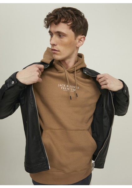 Kapüşon Yaka Kahve Erkek Sweatshirt 12216335_JPRBLUARCHIE Sweat Hood No fiyatları