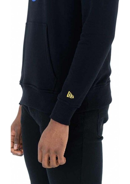 Kapüşon Yaka Siyah Erkek Sweatshirt 11530759-TEAM Logo Po Hoody Golwar fırsatları
