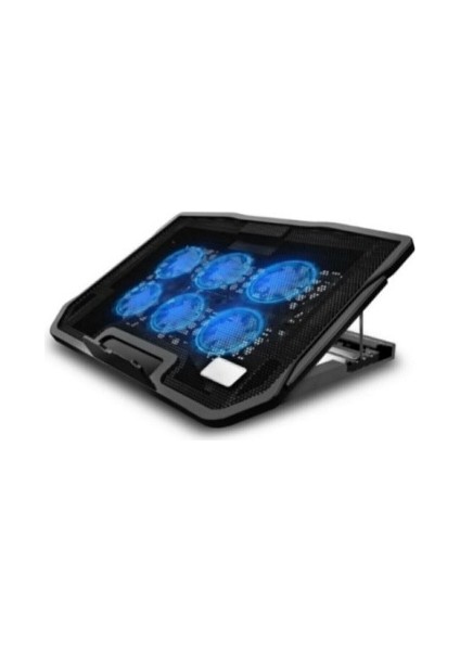 2400 Rpm 6 Adet Fanlı Işıklı Pro Laptop Soğutucu Stant Laptop Standı DSHHD763C