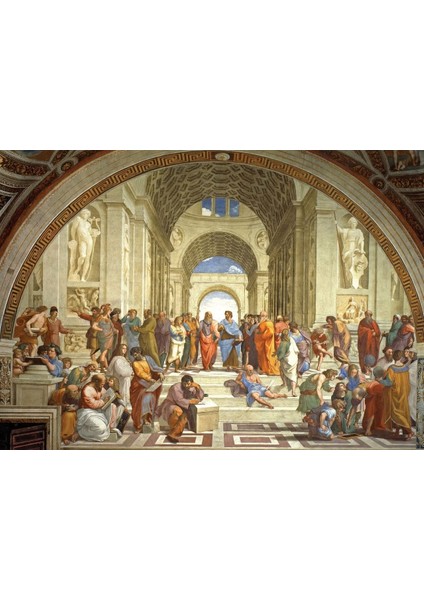 5488 Atina Okulu 2000 Parça Puzzle