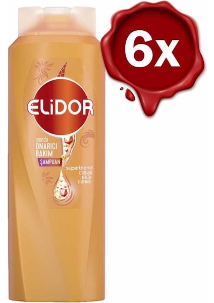 Superblend Saç Bakım Şampuanı Anında Onarıcı Bakım X 6