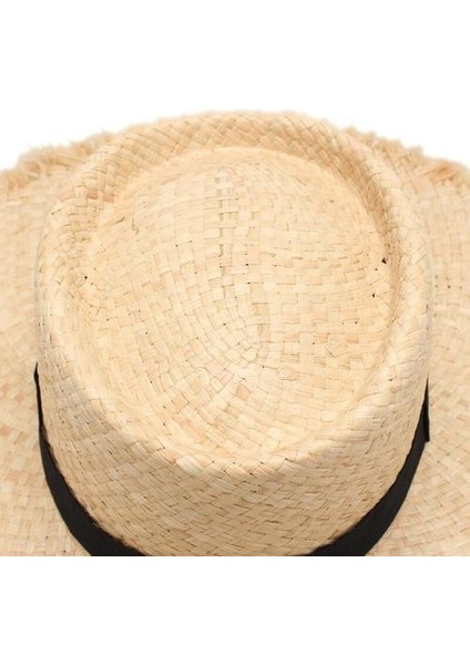 Kemer Rafya Saman Yaz Güneşlik Şapkalar Kadınlar Için Lady Katlanabilir Moda El Yapımı Cap Geniş Brim Panama Plaj Şapka | Plaj Şapka | Kadınlar Için Moda Plaj Şapka Vizör Şapkalar fiyatları