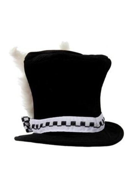 Cosplay Şapka Sevimli Paskalya Günü Tavşan Top Şapka Alice Wonderland Bunny Bowler Erkek Kadın Cadılar Bayramı Kostüm Komik Topper Karnaval Kulakları | Tatil Kostümleri