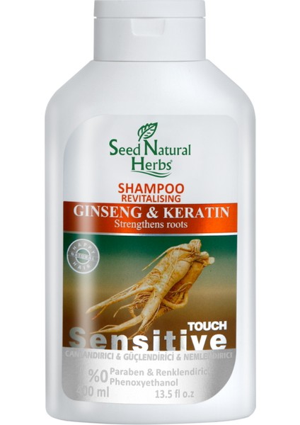 Ginseng Keratin Şampuan 400 Ml