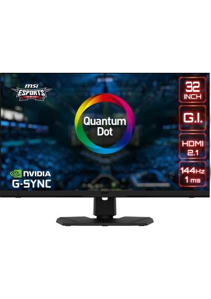 32" OPTIX MPG321UR QD 3840x2160 (UHD) FLAT IPS 144HZ 1MS G-SYNC COMPATIBLE  GAMING MONITOR