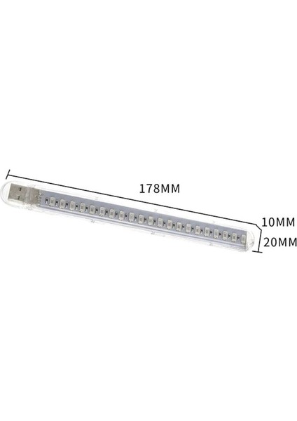 Taşınabilir Bitki Büyütme Lambası 21 Led Sera Fide Ir Uv Mor Işık Stick Led Stick Mor Usb Lamba