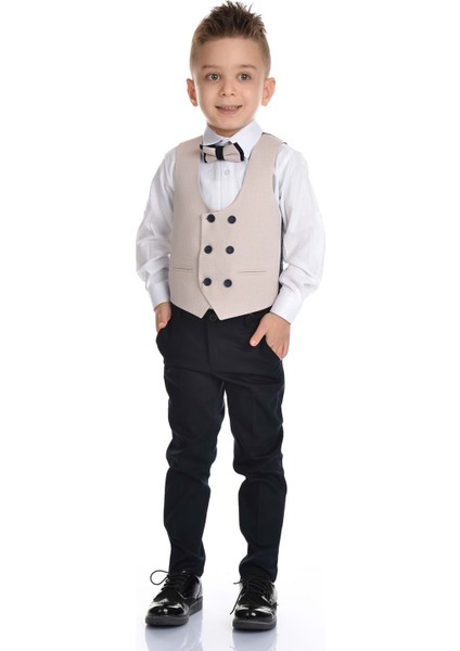 Yelekli Spor Kesim Erkek Çocuk Damatlık fiyatları