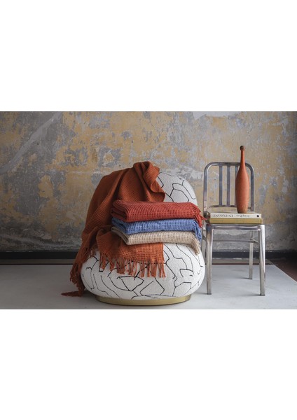 Brighton Collection Waffle Battaniye Bej 130x170cm